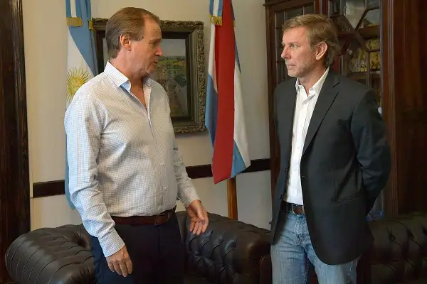Bahillo se reunió con Bordet y Brindó un total respaldo a las reformas impulsadas