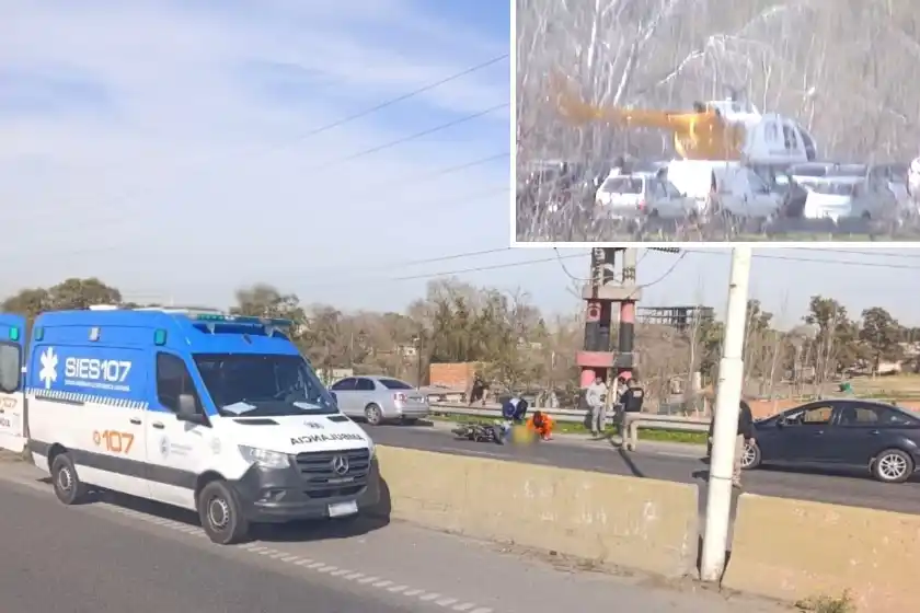 Siniestro vial en Circunvalación.