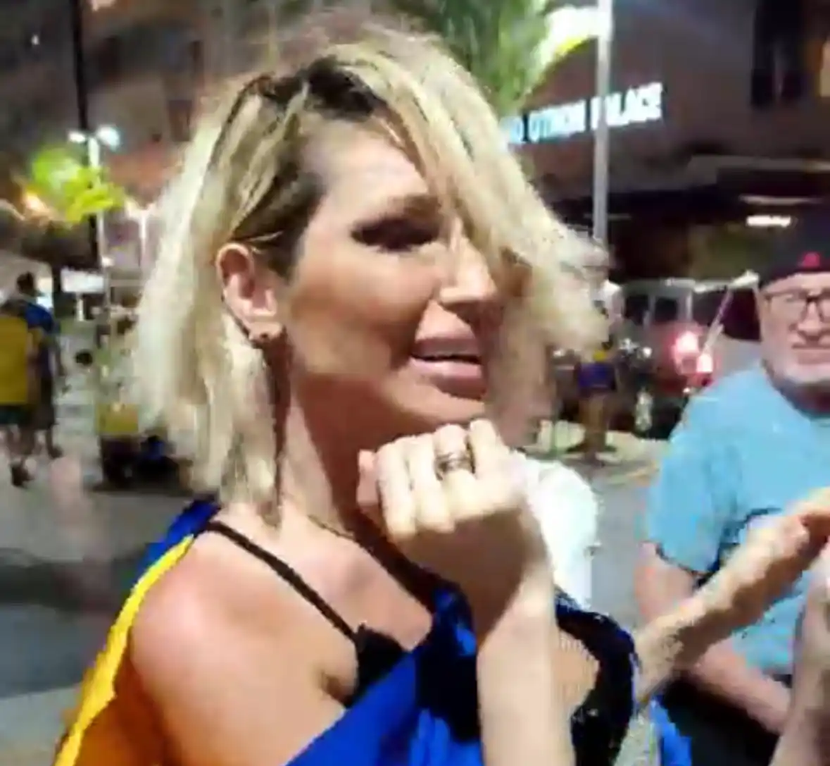 Vicky Xipolitakis mandó un saludo a Tandil.