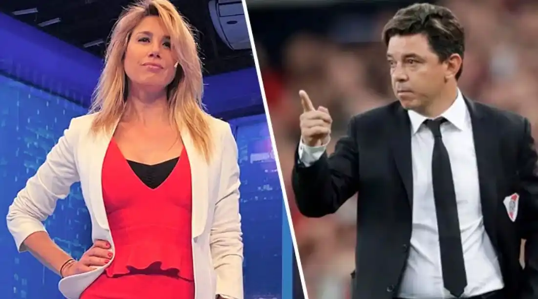 Alina Moine habló del rumor de romance y separación con Marcelo Gallardo
