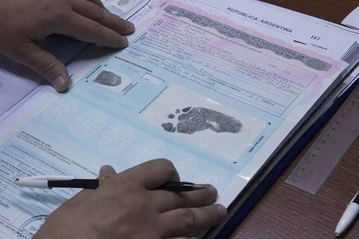 En 2022 se entregaron más de mil partidas de nacimiento a personas no inscriptas