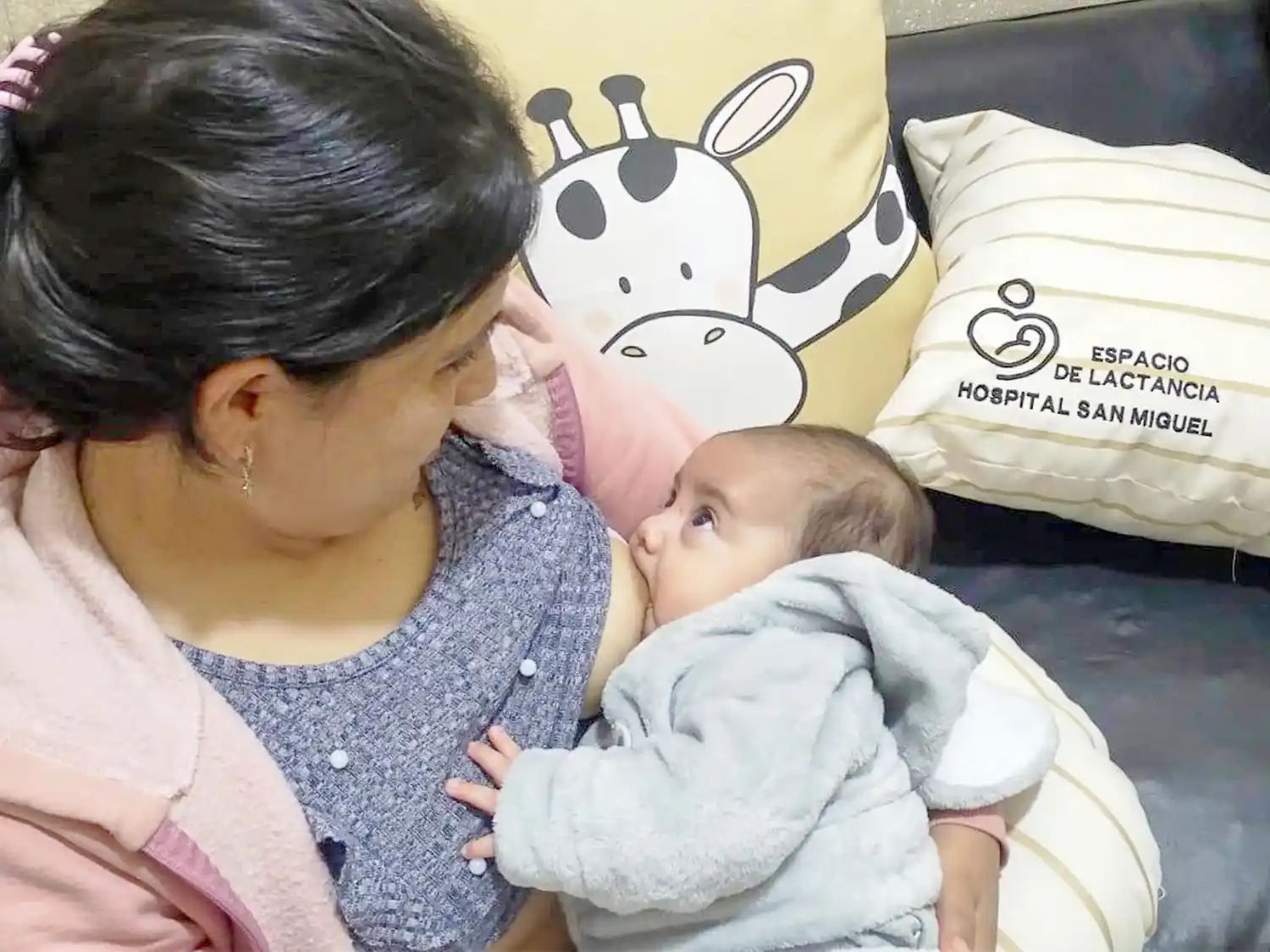 Se habilitó un consultorio de lactancia en el hospital de San Salvador