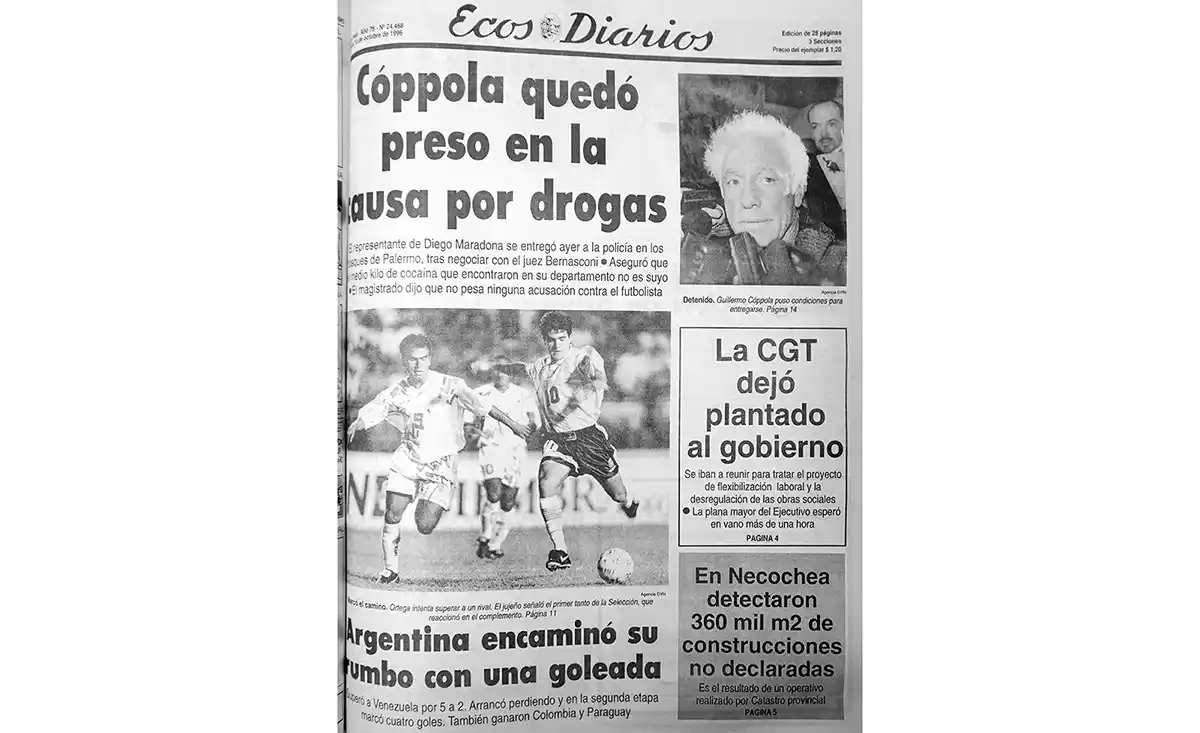 Jueves 10 de octubre de 1996