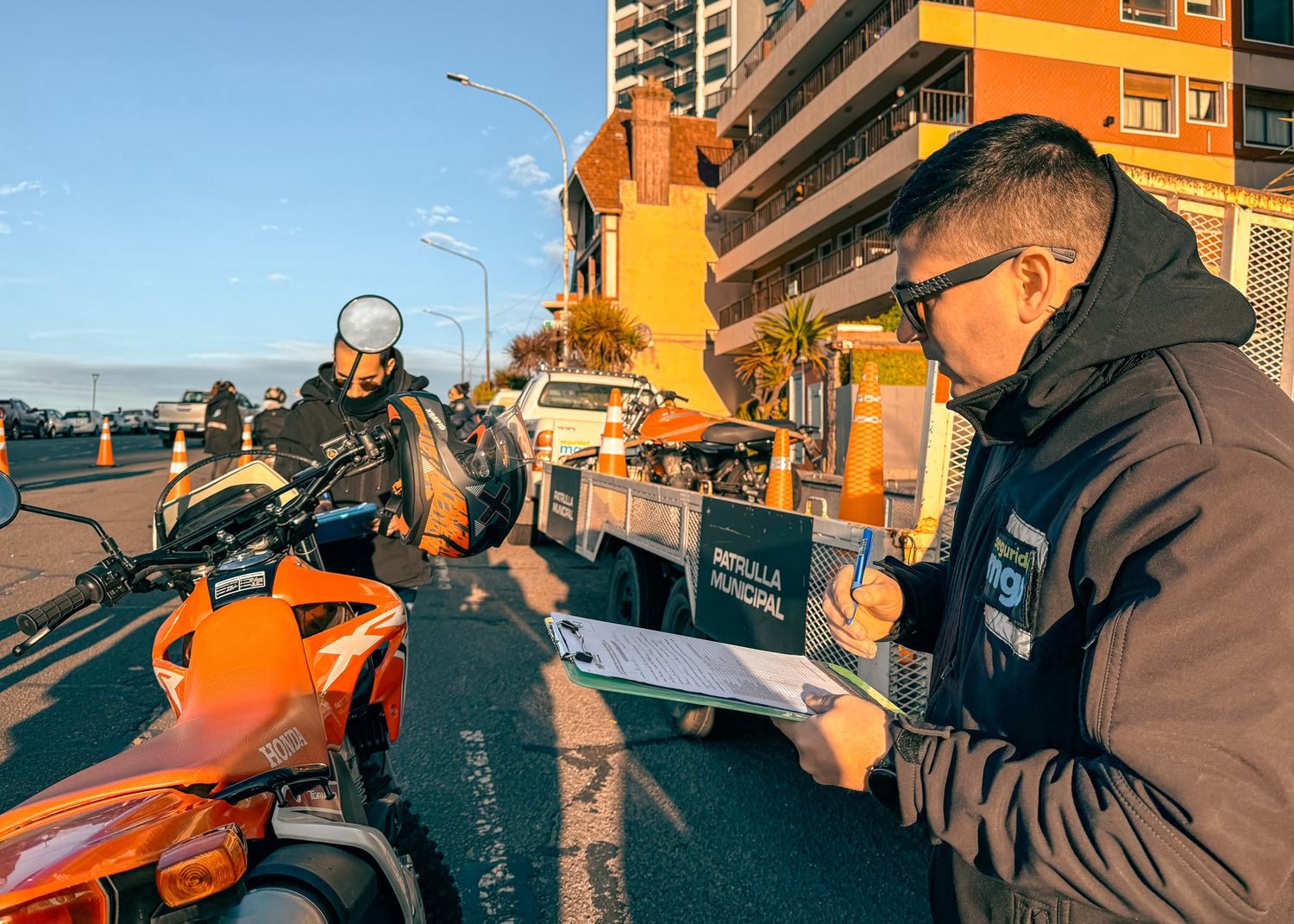 En las últimas dos semanas, secuestraron 151 motos y 31 autos y el COM detuvo tres robos