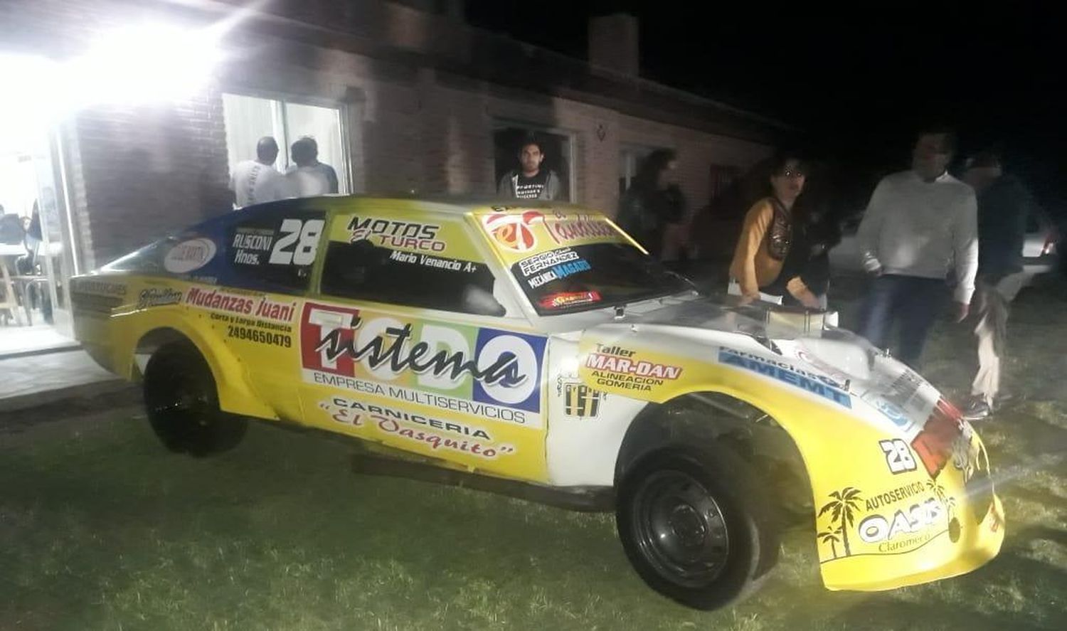 Mario Venancio presentó su Taunus para TS 1850