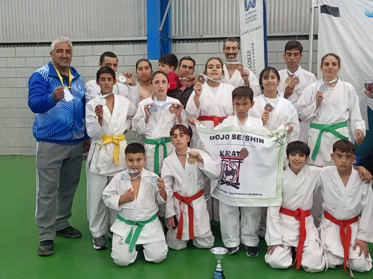 Buenos desempeños tresarroyenses en el Campeonato Argentino de Karate