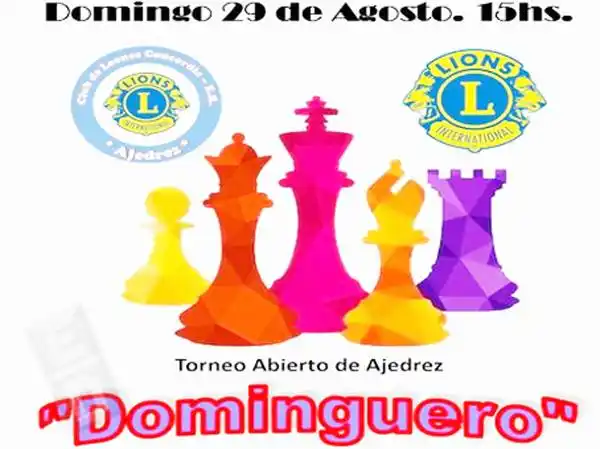 Torneo abierto de ajedrez �SDominguero⬝