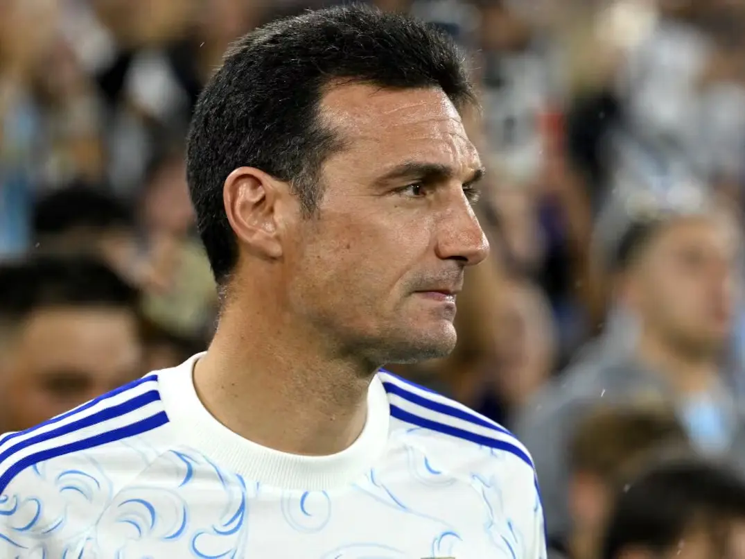 Lionel Scaloni habló sobre cómo vivió la lesión de Messi en Inter Miami. Foto: Reuters