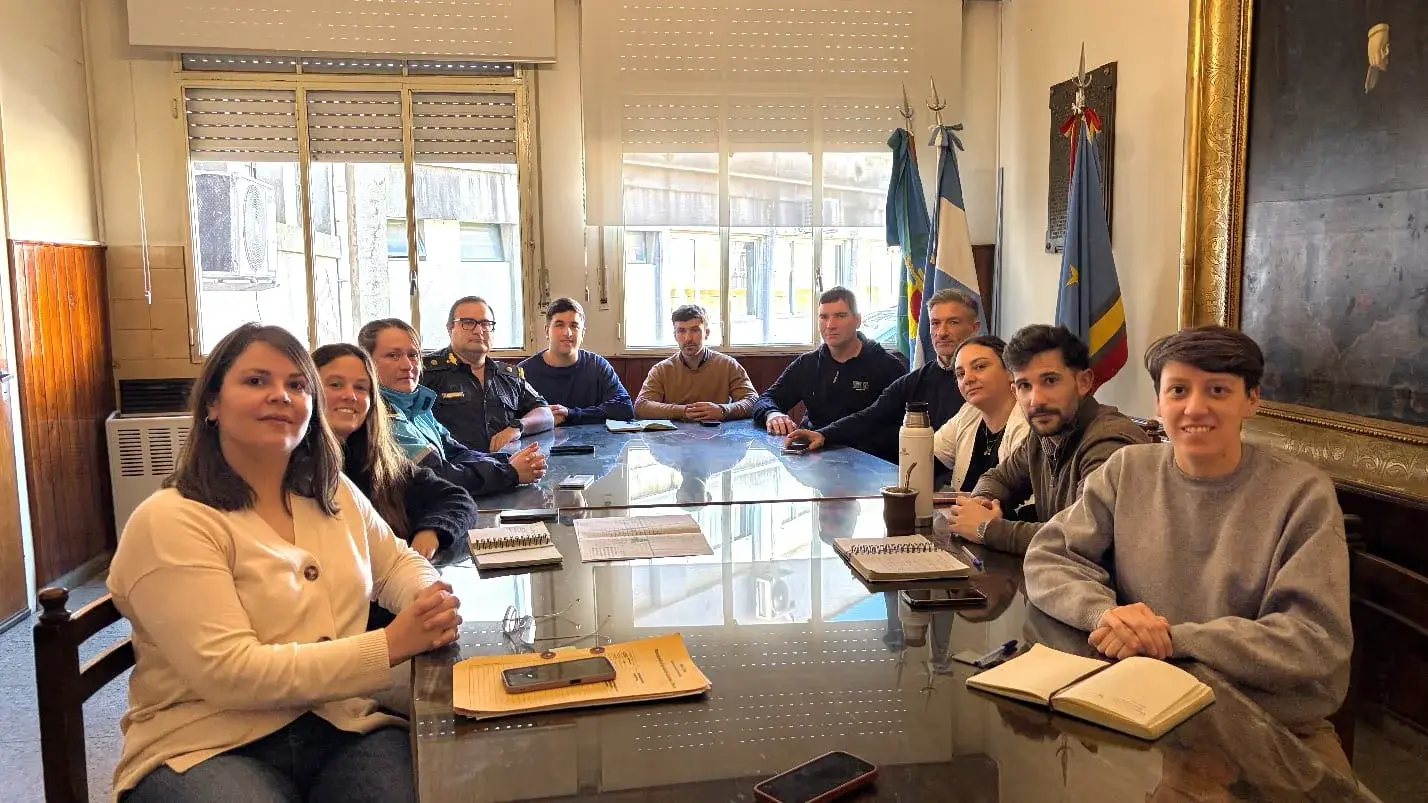 El municipio y fuerzas de seguridad reunidos por El Niño