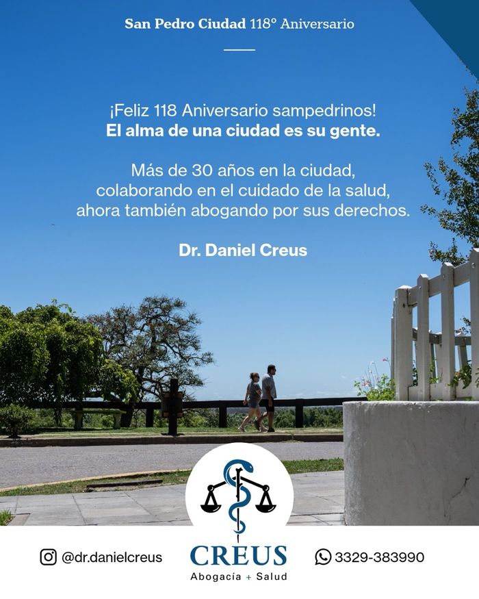 Saludos San Pedro Ciudad - 118° Aniversario - 14