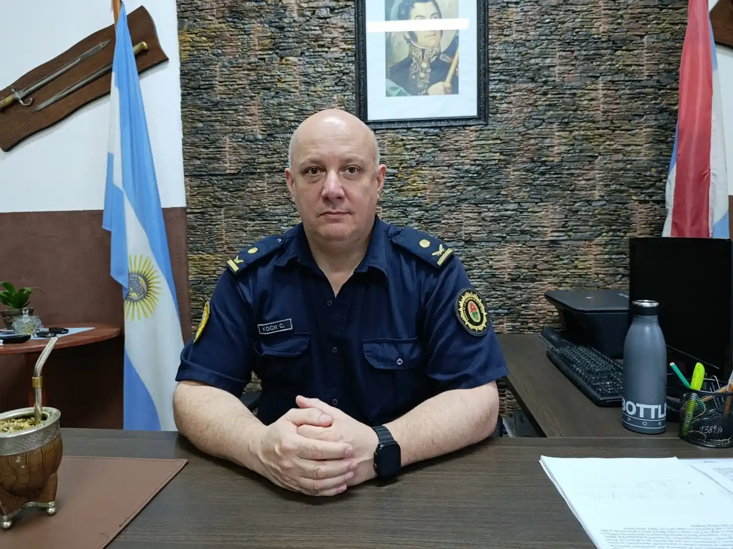 Obras y aportes para mejorar la seguridad en la ciudad