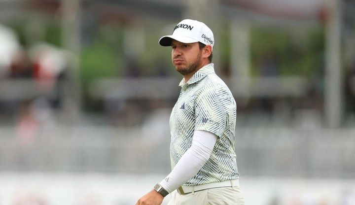 Alejandro Tosti fue segundo en el Abierto de Houston. Foto: AFP