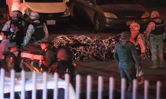 Detienen a los responsables del incendio  en el centro de migrantes de México