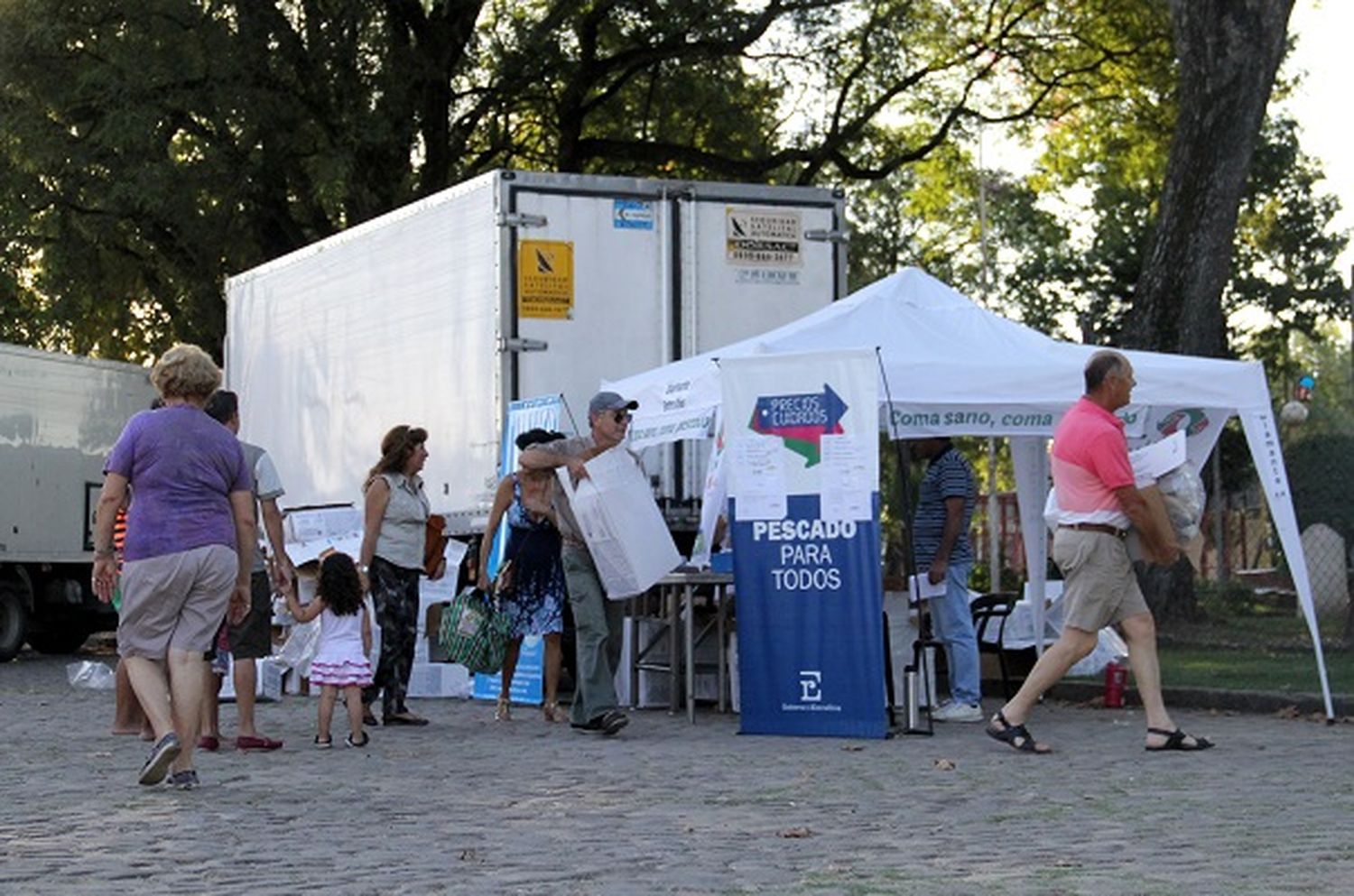 Mañana llegará a la ciudad  el camión con pescado de mar