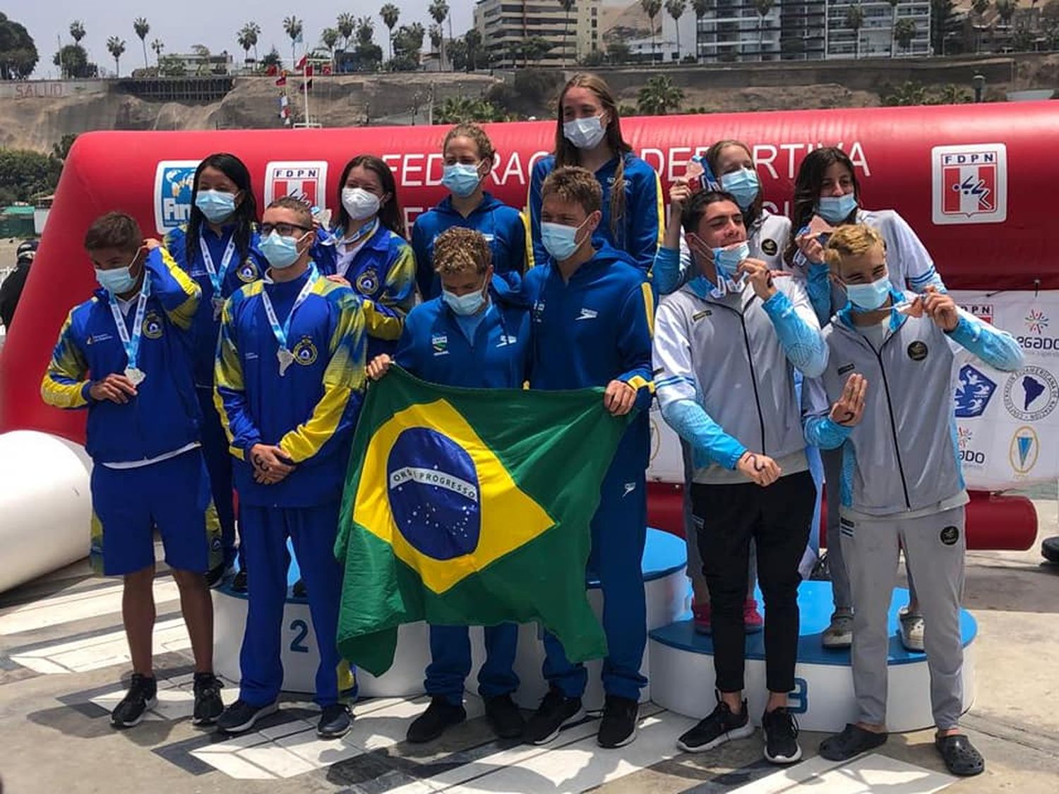 Kayla Amore ganó el bronce en Aguas Abiertas