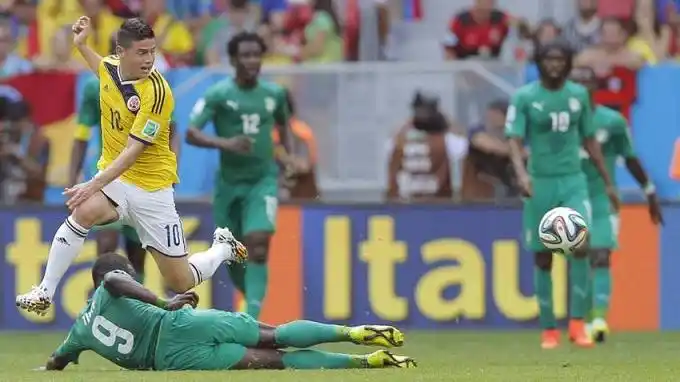 Colombia le ganó a Costa de Marfil y es el tercer clasificado 