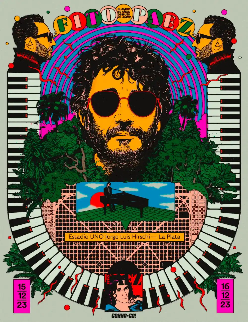 Trabajó para artistas como Wos, Louta, Bandalos Chinos, Fito Páez y Babasónicos.