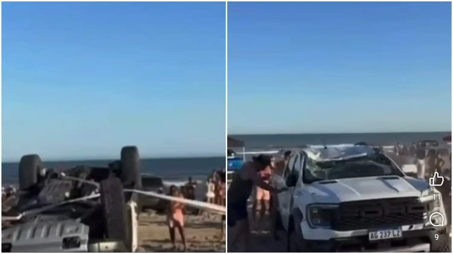 Foto: captura video Eche TV