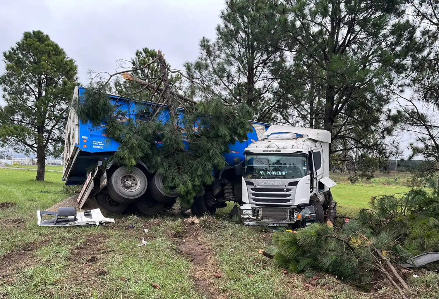 La Ruta 30 fue una vez más el escenario de dos accidentes viales con reporte de heridos