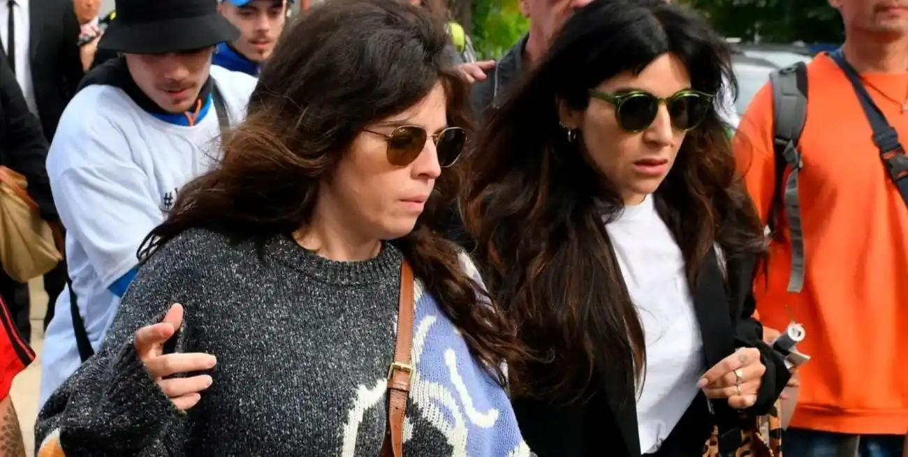 Gianinna Maradona declara en el juicio por la muerte de su padre. Crédito: NA