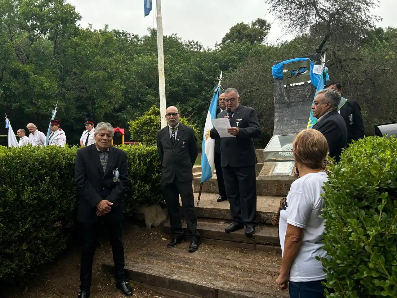 Acto de veteranos de Malvinas