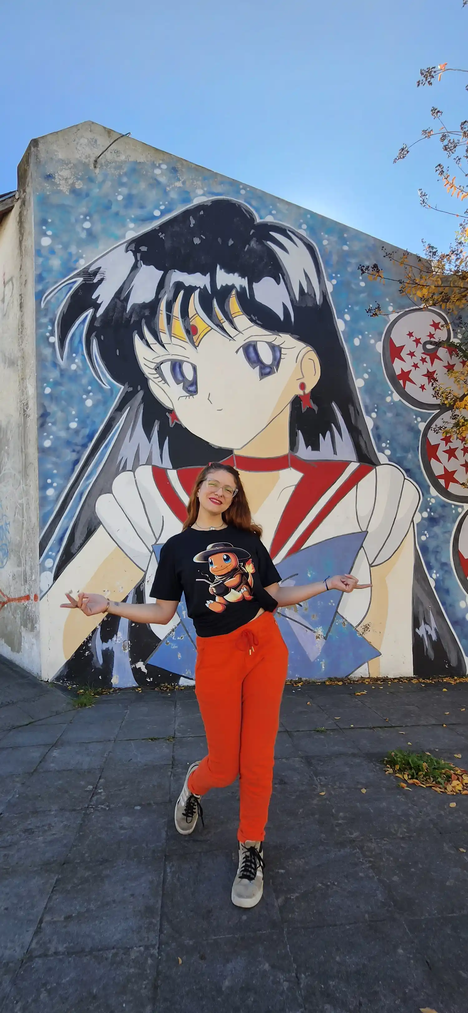 Paredes con historias en Tandil: "Sailor Mars" de CEB