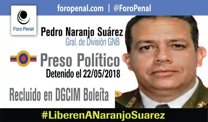 DGCIM se lo llevó: devuelven tras las rejas a general hospitalizado por tumor cerebral