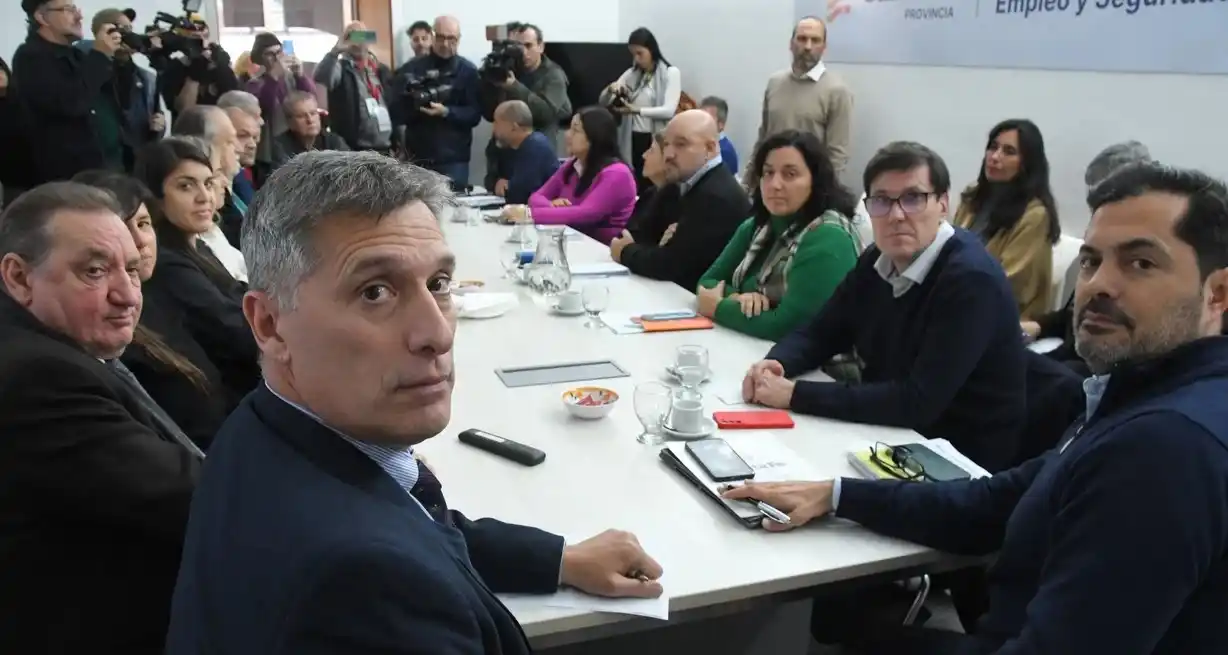 La reunión se llevó a cabo con discrepancias entre las partes. Crédito: Luis Cetraro