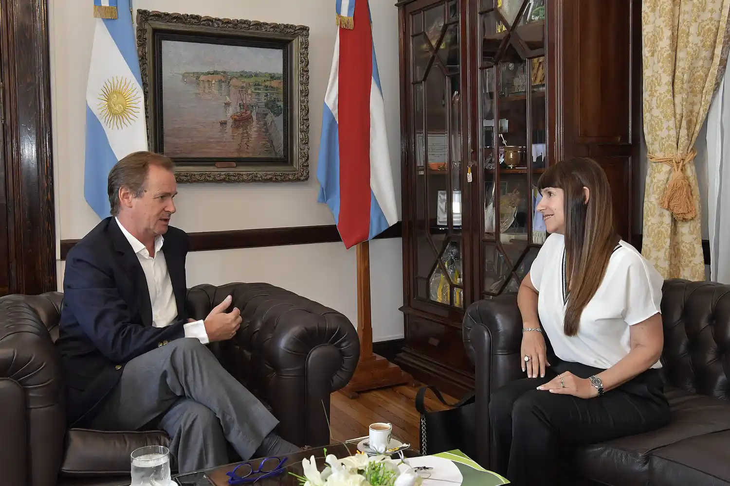 Bordet acordó con la ministra de Salud lineamientos estratégicos para este año