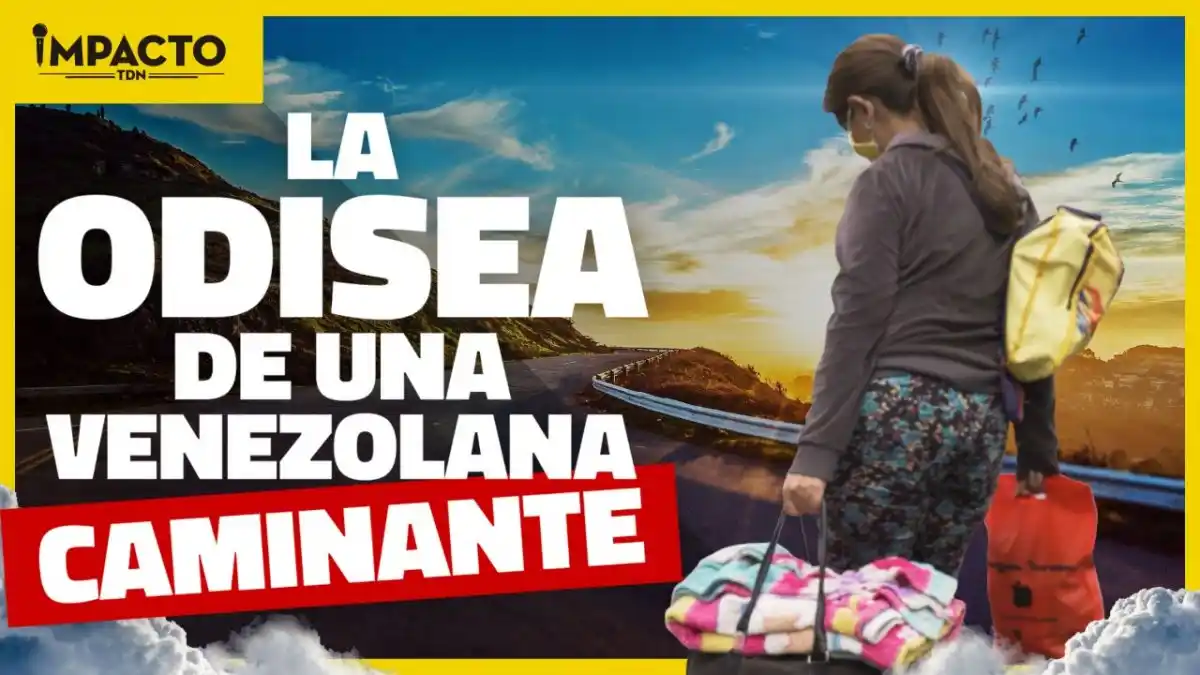 La odisea de una venezolana que camina por Colombia – Impacto TDN