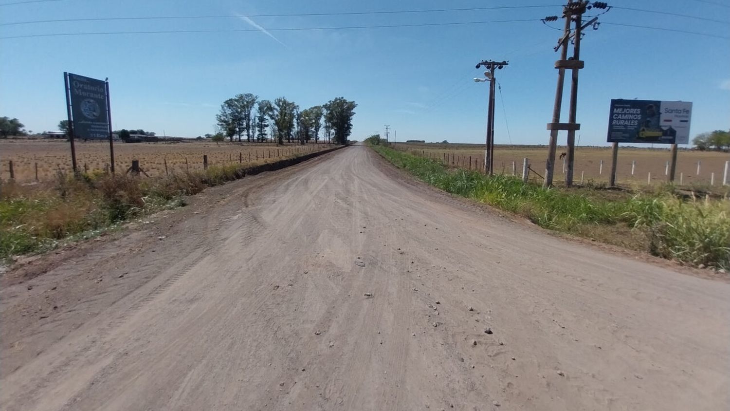 Avanzan las obras del Programa Caminos de la Ruralidad en el departamento Constitución