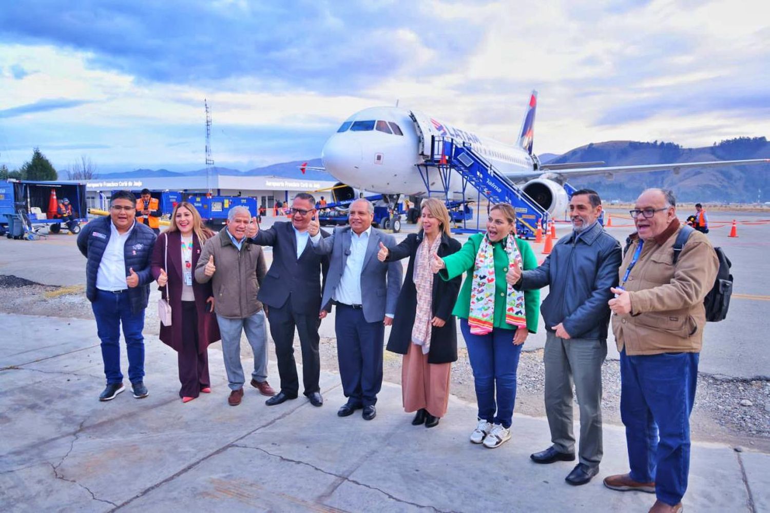 LATAM Airlines reanudó sus vuelos a Jauja tras la finalización de obras en el aeropuerto