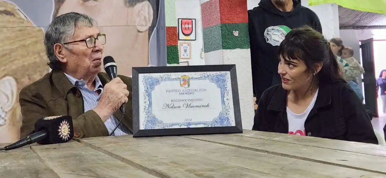 nelson vlaeminck acto día de la lealtad tamara vlaeminck