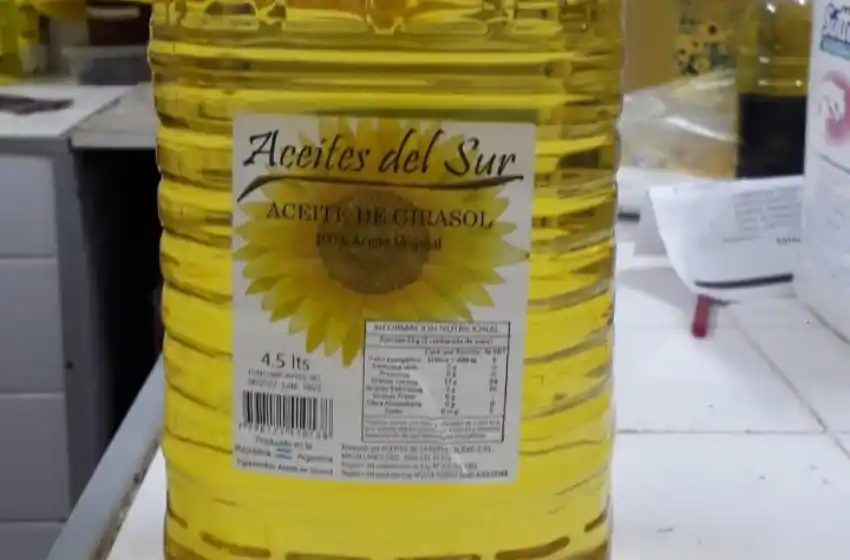 El Municipio prohíbe la venta de varias marcas de Aceite de Girasol