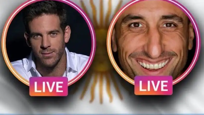 Delpo y Manu, juntos esta noche en Instagram