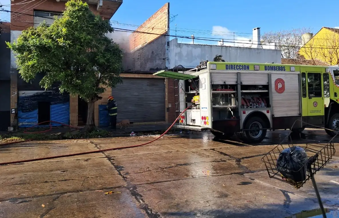 Un hombre de 54 años estaba en el lugar, pero no sufrió lesiones.
