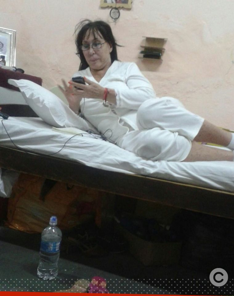 La foto de Moria Casán en la cárcel paraguaya del Buen Pastor