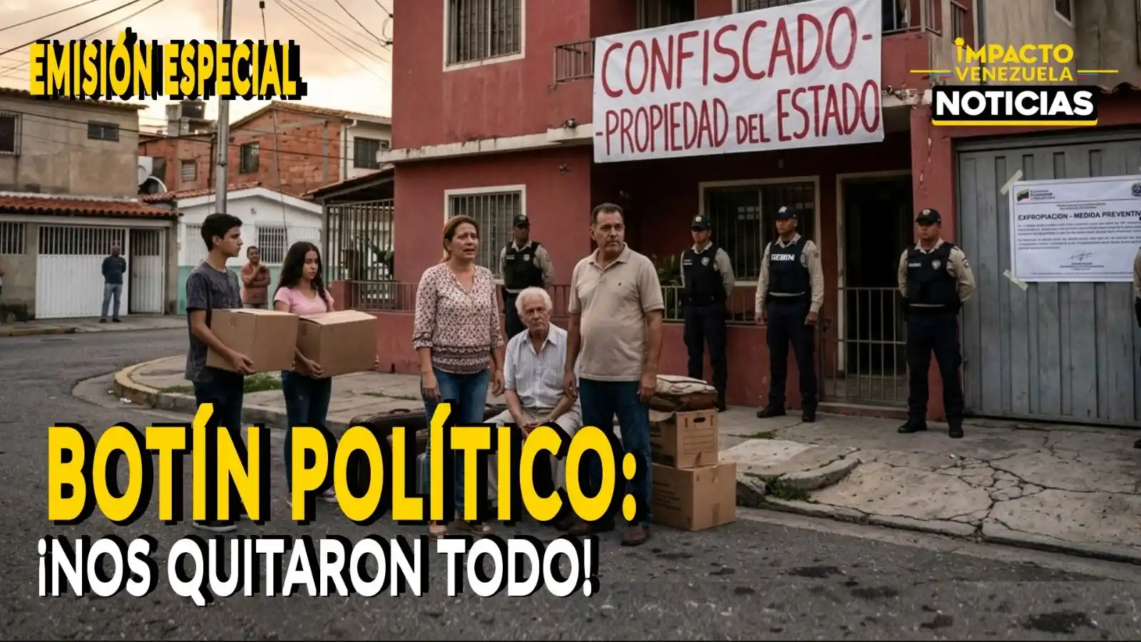 BOTÍN POLÍTICO: ¡Nos quitaron todo! - VIDEO