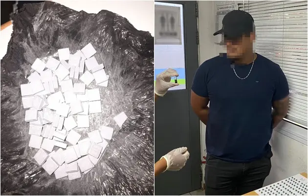 Zárate: Viajaba en un micro de larga distancia con 397 pastillas de éxtasis y lo detuvieron