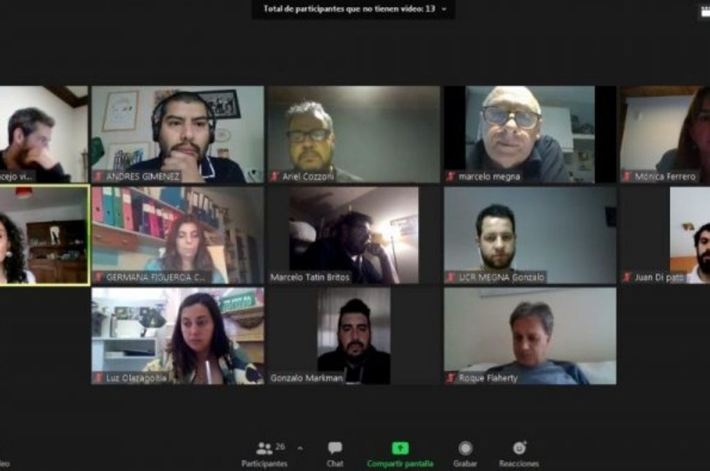 Concejales rosarinos se reunieron con referentes de Rappi y Pedidos Ya