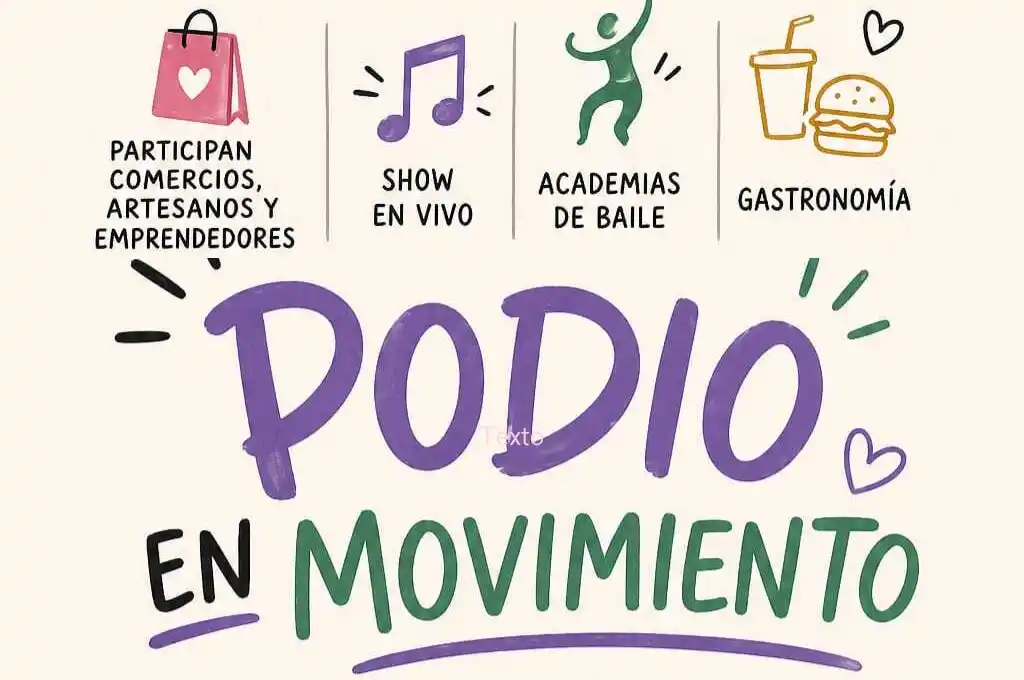 "Podio en movimiento"