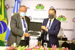 Tandil entregó la presidencia de Mercociudades a Esteban Echeverría