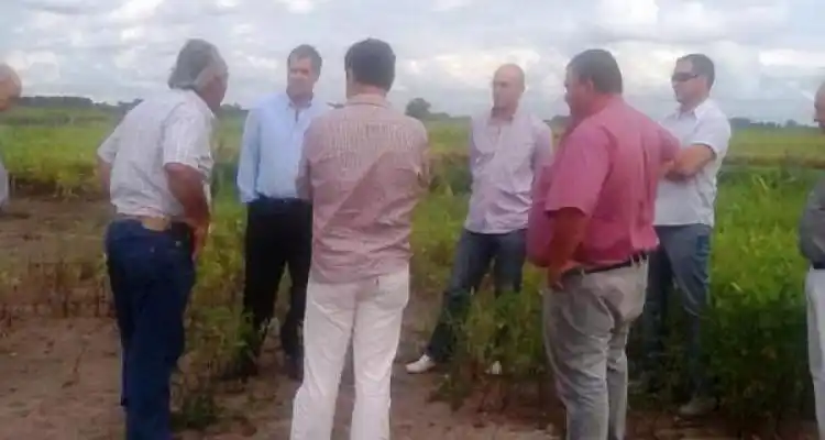 El Ministro de Asuntos Agrarios se reunió con productores