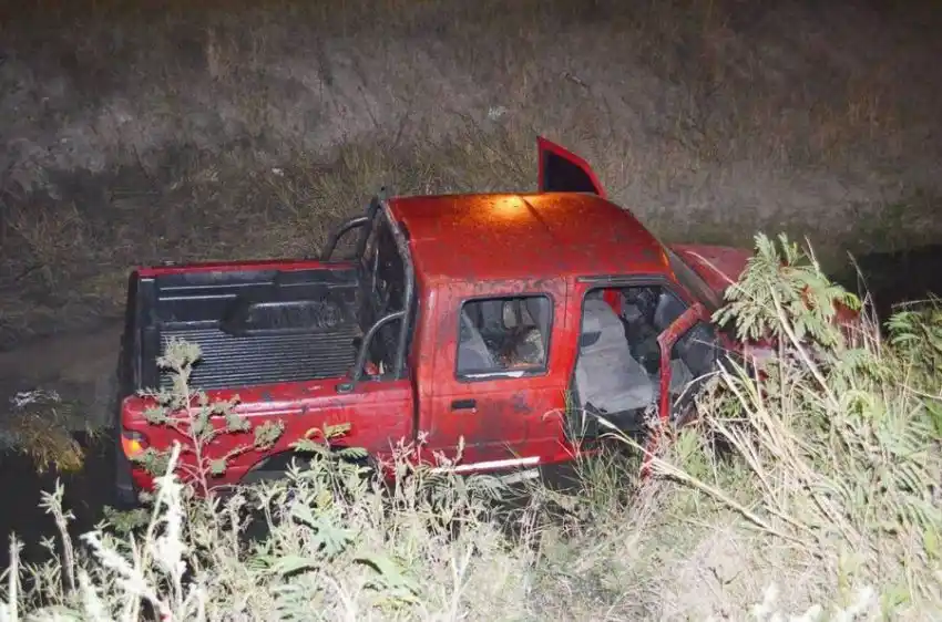 Lesionadas al despistar una camioneta con cuatro ocupantes
