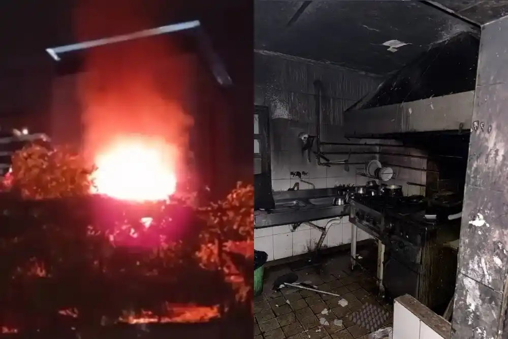 Fotos: Bomberos Voluntarios.