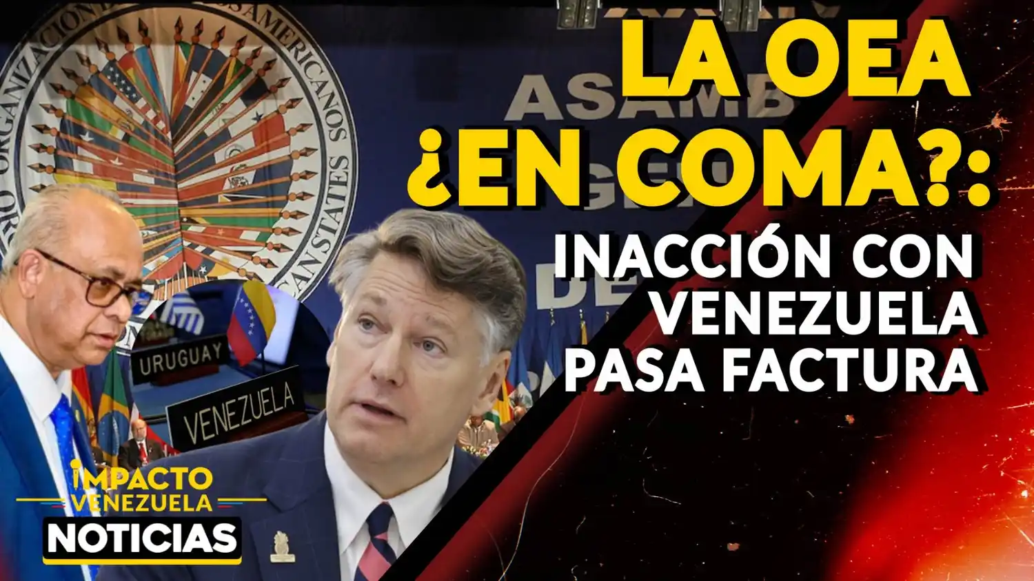 LA OEA ¿EN COMA?: inacción con Venezuela pasa factura – VIDEO