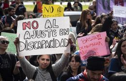 Un juez federal declaró inconstitucional el veto de Milei a la Ley de Emergencia en Discapacidad