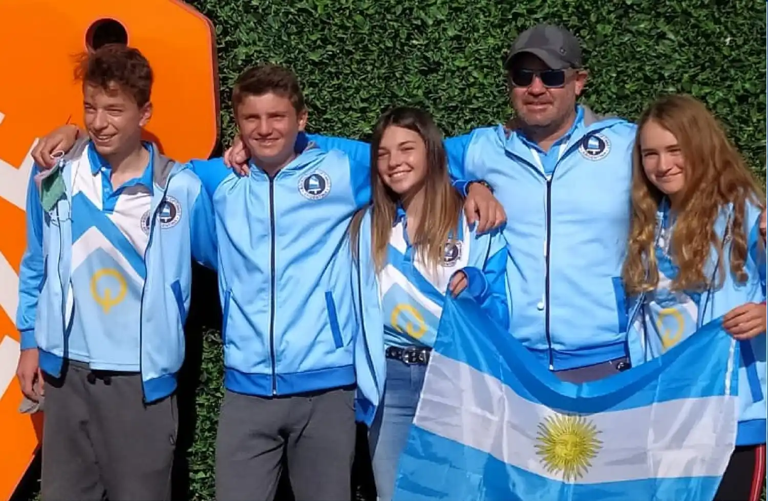 Francisco Gómez llegó a España para participar del Europeo de Optimist