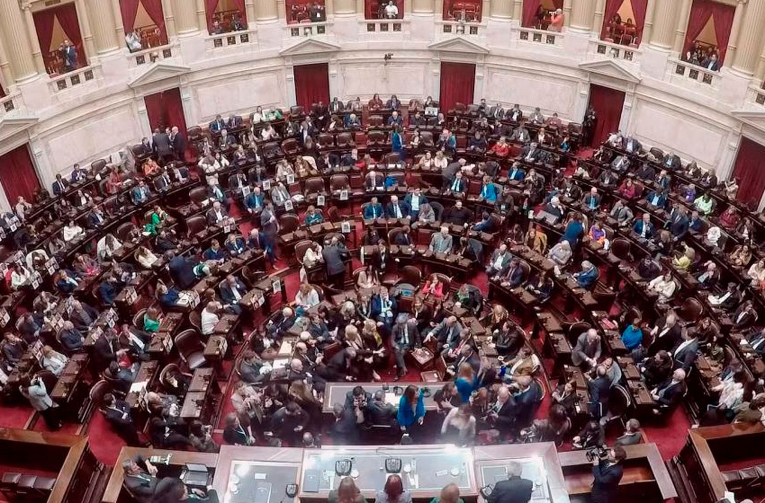 Segundo debate de la Ley Bases en la Cámara de Diputados.