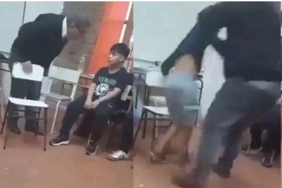 VIDEO | Impactante: apartaron del cargo a un profesor que maltrataba a sus alumnos
